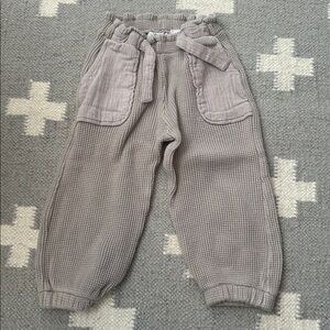 Zara Waffle Knit Joggers